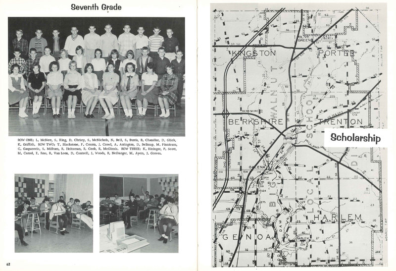 Big Walnut High School Yearbook. 1965: The Flame (p. 34)