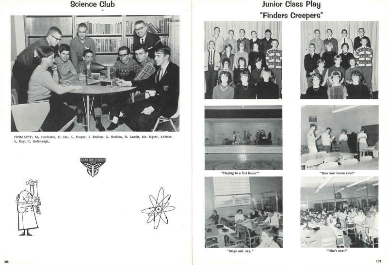 Big Walnut High School Yearbook. 1965: The Flame (p. 56)