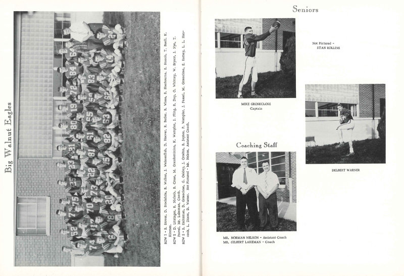 Big Walnut High School Yearbook. 1962: The Flame (37)