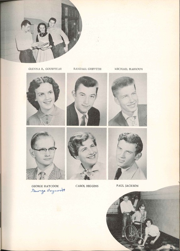 Big Walnut High School Yearbook. 1955: The Flame (p. 21)