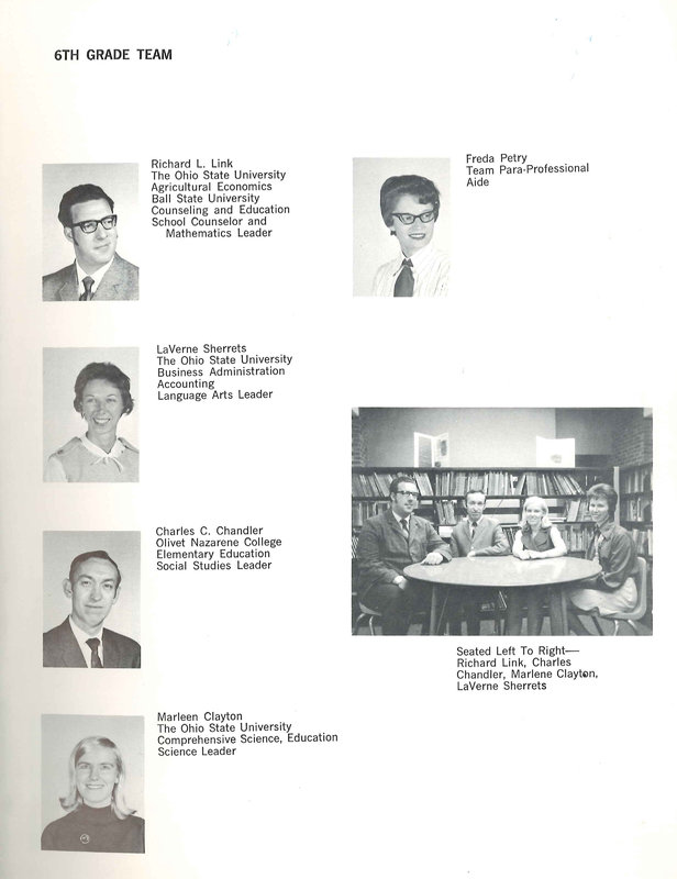 Big Walnut Middle School. 1969-1970, Kaleidoscope (p.7)