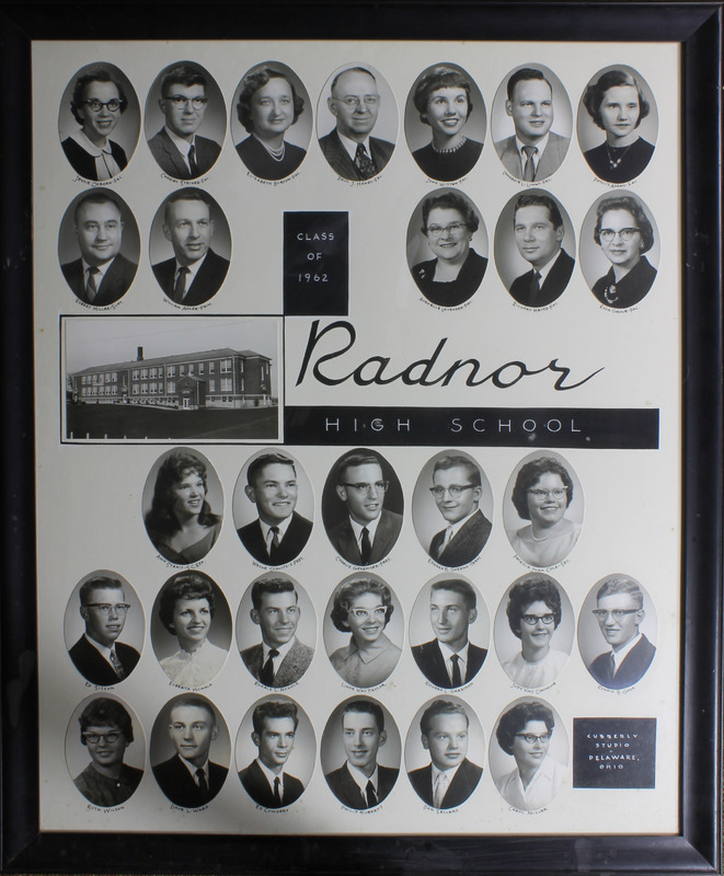 Radnor High School Senior Class Picture 1962