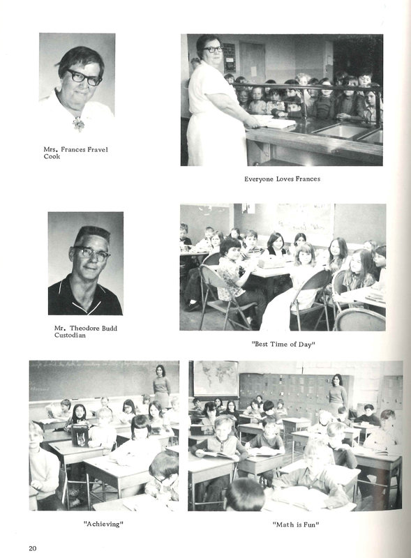 Big Walnut Elementary School. Galena, Harlem, Sunbury, Middle School. 1972-1973 (p. 22)