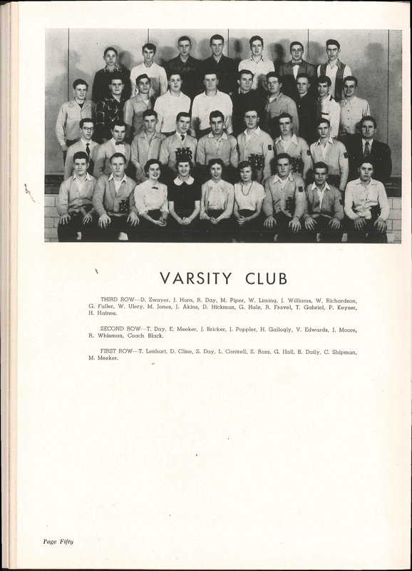 Big Walnut High School Yearbook. 1953: The Flame (p. 49)