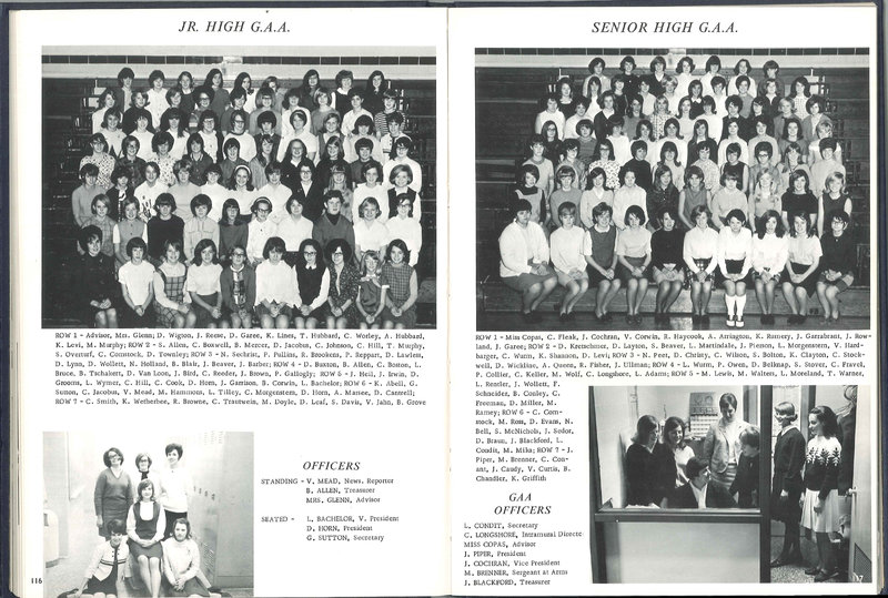 Big Walnut High School Yearbook. 1968: The Flame (p.61)