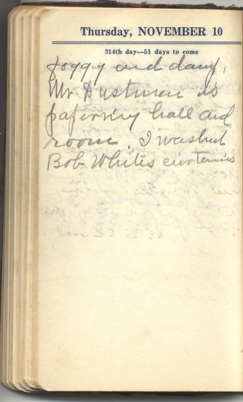 Roberta Hopkins' Diary 1927 (p. 320)