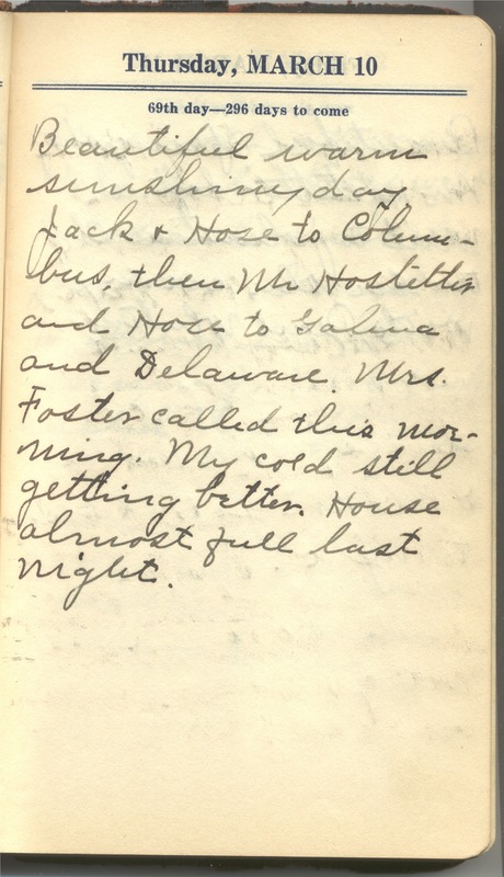 Roberta Hopkins' Diary 1927 (p. 75)