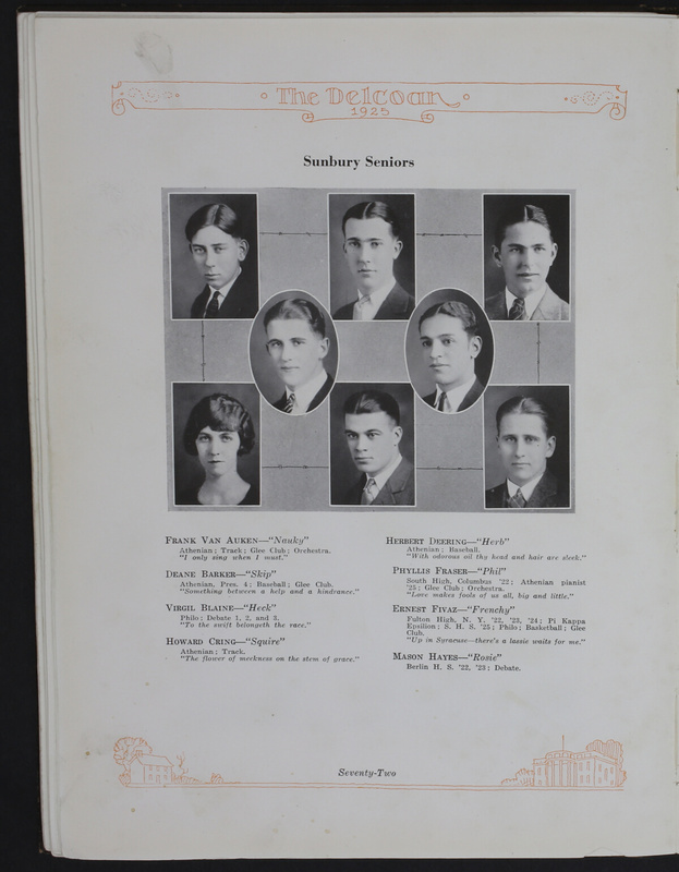 The Delcoan 1925. The annual yearbook of the twelve centralized schools of Delaware County (p. 76)