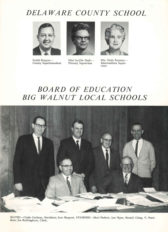 Big Walnut Elementary Schools, Nineteen Hundred and Sixty-nine. (p. 3)