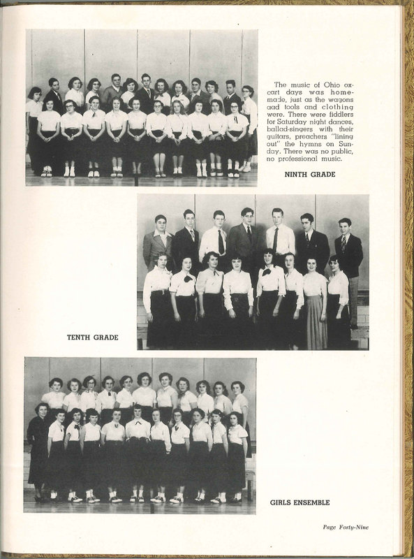 Big Walnut High School Yearbook. 1953: The Flame (p. 48)