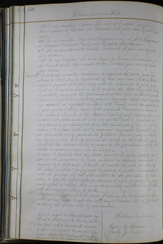 Delaware County Ohio Will Records Vol. 6 1876-1883 (p. 405)