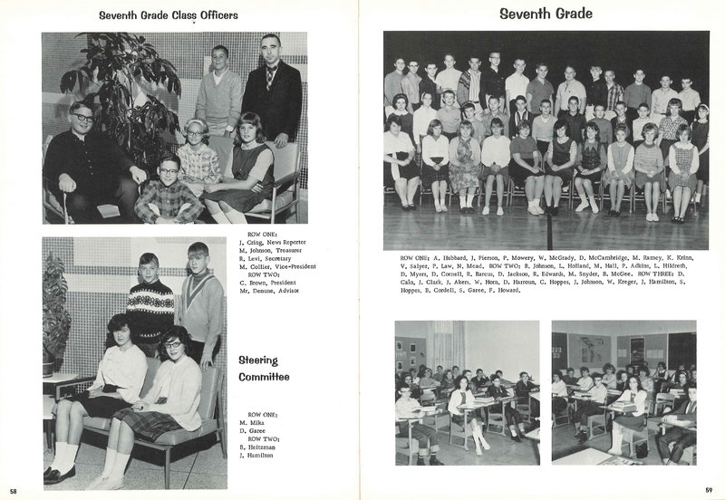 Big Walnut High School Yearbook. 1965: The Flame (p. 32)