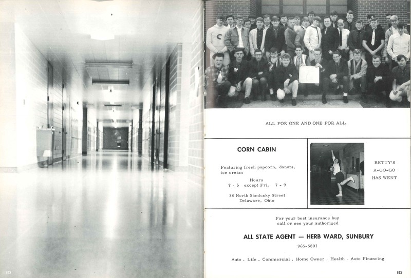 Big Walnut High School Year Book. 1966:The Flame(79)