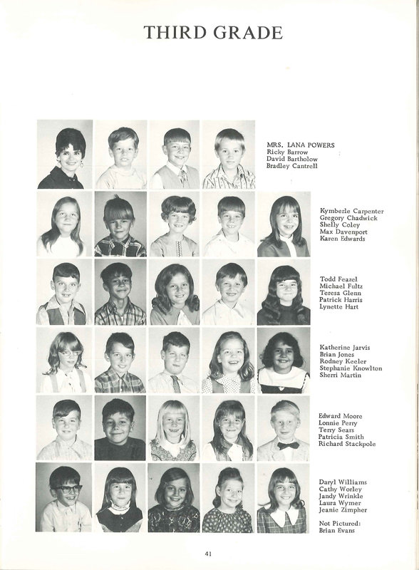 BWElementary Schools. Nineteen Hundred Seventy 0ne-Two. Galena, Harlem, Sunbury, Middle School. (p. 42)