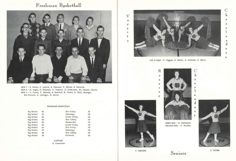 Big Walnut High School Yearbook. 1962: The Flame (42)