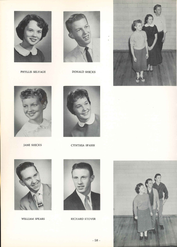 Big Walnut High School Yearbook. 1958: The Flame (61)