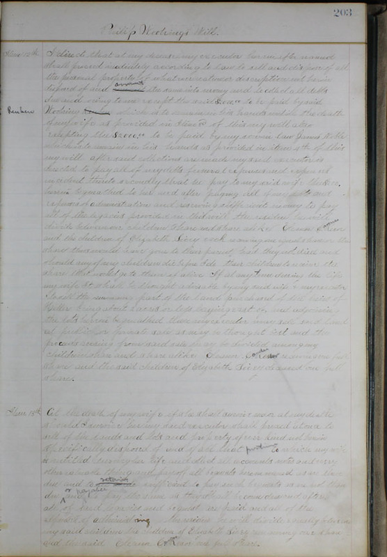 Delaware County Ohio Will Records Vol. 6 1876-1883 (p. 260)