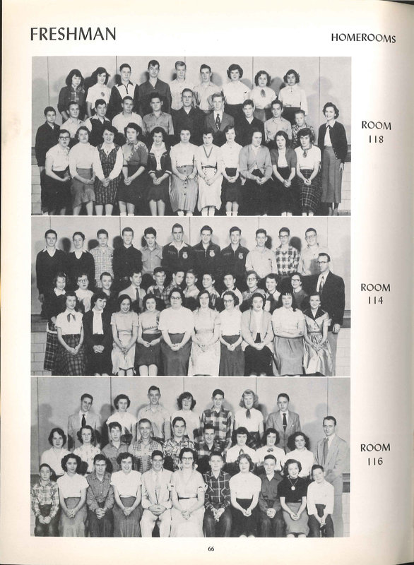 Big Walnut High School Yearbook. 1954: The Flame (p. 67)