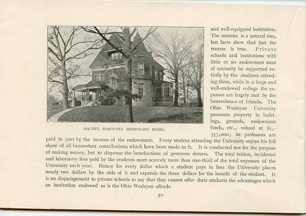 Bulletin of Ohio Wesleyan University (p. 52)