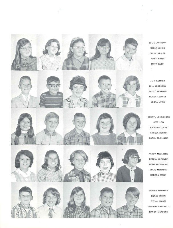 Big Walnut Middle School. 1969-1970, Kaleidoscope (p.23)