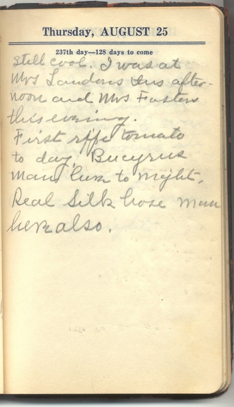 Roberta Hopkins' Diary 1927 (p. 243)