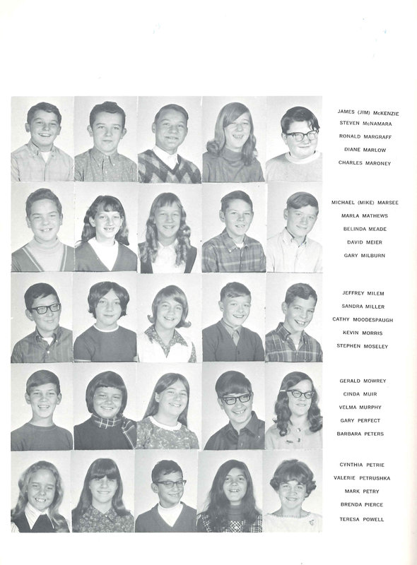 Big Walnut Middle School. 1969-1970, Kaleidoscope (p.16)