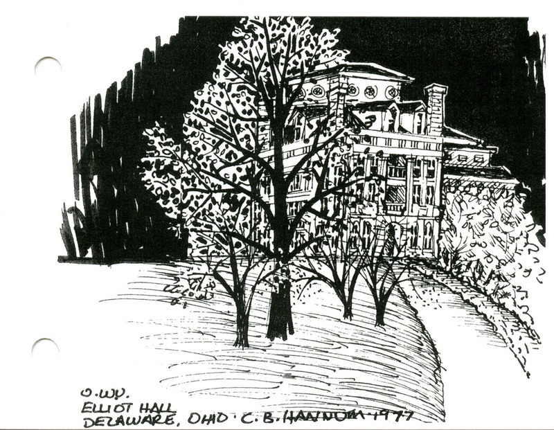 Remembering Ohio Wesleyan University: a sketchbook (p.10)