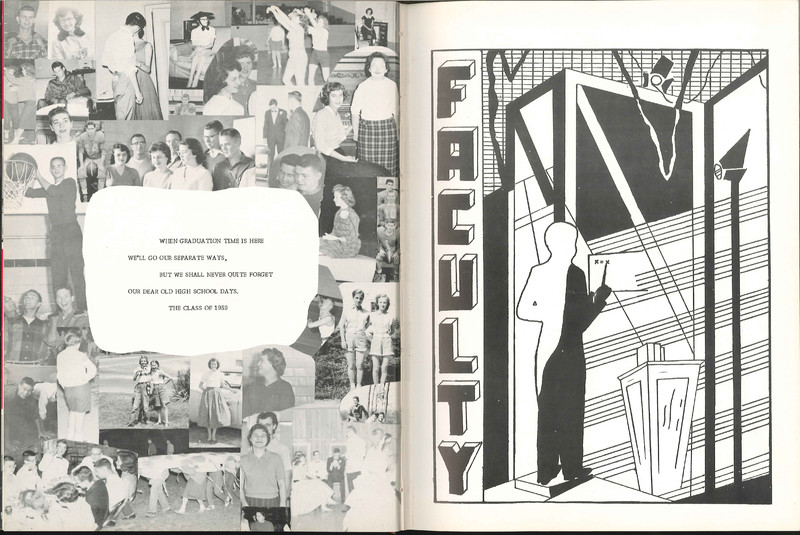 Big Walnut High School Yearbook. 1959: The Flame (7)