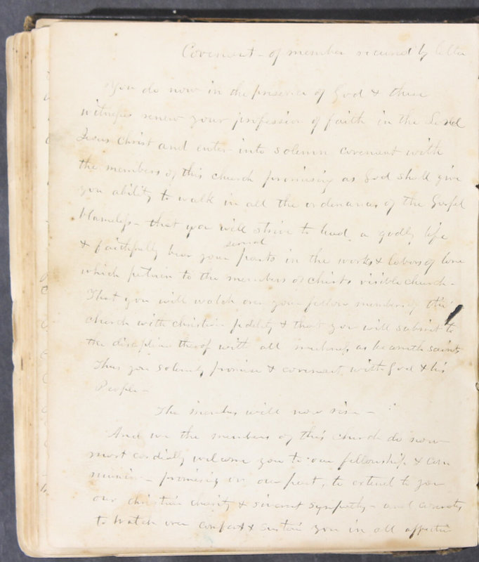 Sessional Records of the 1st Presbyterian Church of Trenton, Delaware Co., Ohio, 1831 (p. 130)