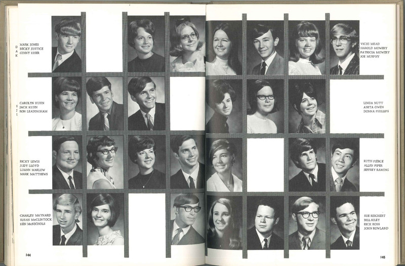 Big Walnut High School Yearbook. 1971: The Eagle (75)