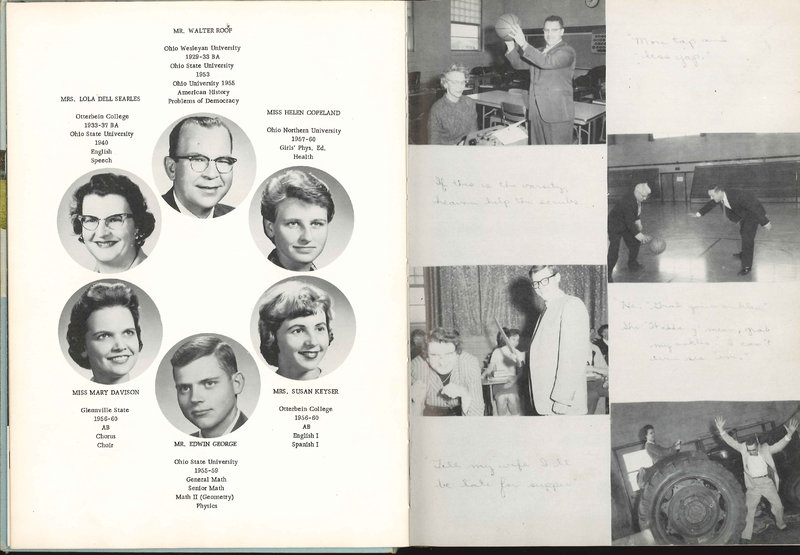 Big Walnut High School Yearbook. 1961: The Flame (p. 9)