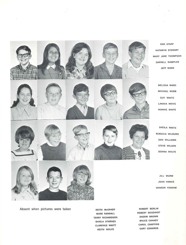 Big Walnut Middle School. 1969-1970, Kaleidoscope (p.18)