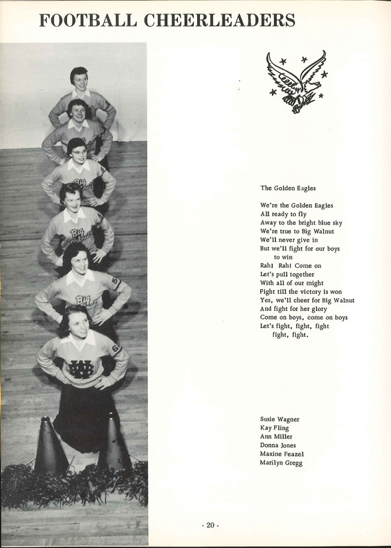 Big Walnut High School Yearbook. 1958: The Flame (23)