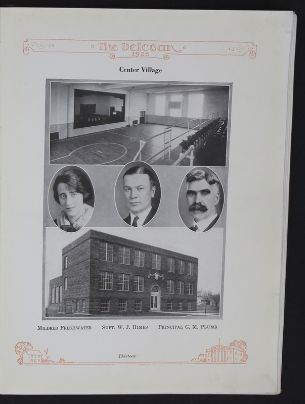 The Delcoan 1925. The annual yearbook of the twelve centralized schools of Delaware County (p. 17)