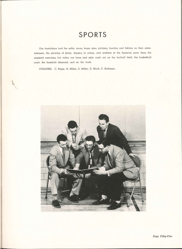 Big Walnut High School Yearbook. 1953: The Flame (p. 50)