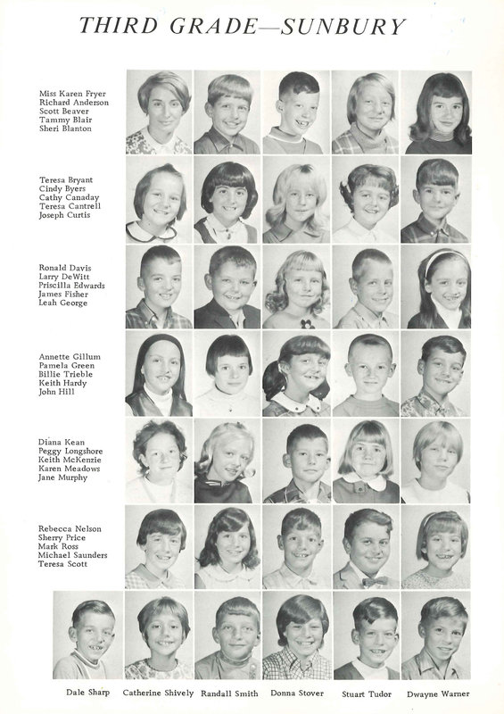 Big Walnut Elementary Schools, Nineteen Hundred and Sixty-nine. (p. 19)