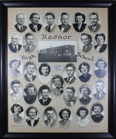 Radnor High School Senior Class Picture 1952