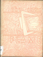 Big Walnut High School Yearbook. 1954: The Flame (p. 1)