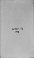 Delaware County Tax Duplicate 1827