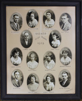 Radnor High School Senior Class Picture 1923